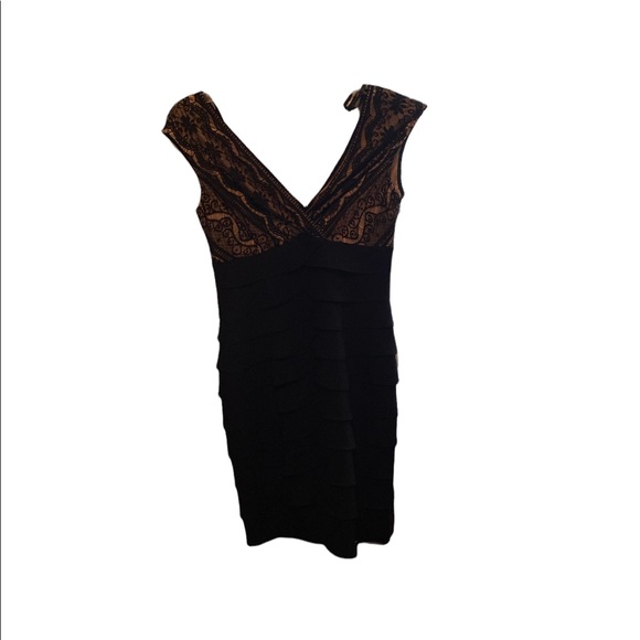 Jessica Howard lace dress black at the bottom size 6P - Picture 8 of 9